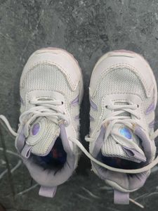 Cute Lilac &amp; White Sneakers