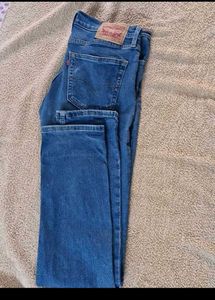 Classic Levi's Blue Denim Jeans