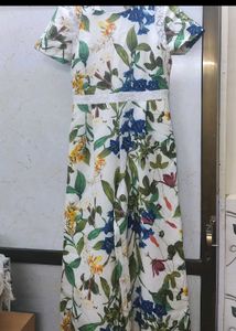 Floral Print coord set with Lace Detail