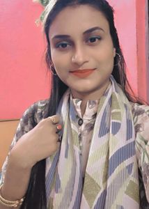 Stylish Floral Kurta with Scarf