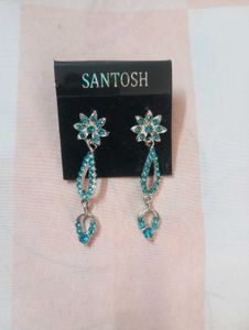 💠Elegant Blue Stone Drop Earrings