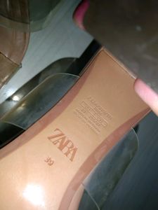 Zara Transparent High' Heel Sendel..