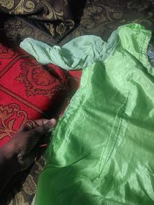 Real Mirror Work Kurta