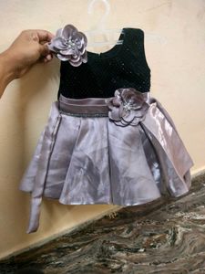 Sparkly Black &amp; Silver Party Dress