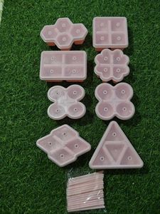 Fun Shape Ice Cube Trays Set of 8 pcs