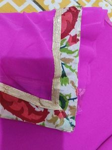 Beautiful Pink Saree