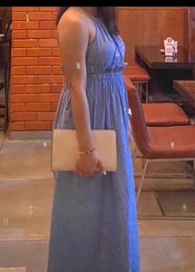 UNITED COLORS OF BENNETON Striped Halter Dress