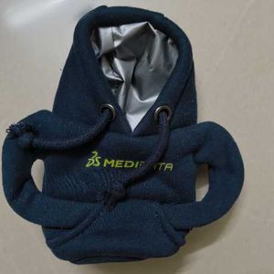 Blue Hoodie bottle cover