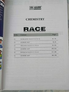 New Unused Allen Race JEE (Main+Advanced)latest yr