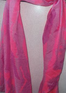 Vibrant Pink & Magenta Scarf