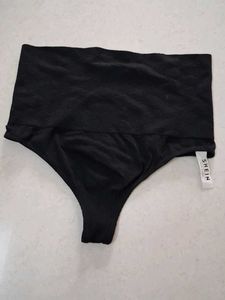 Shein Black High Waisted Thong