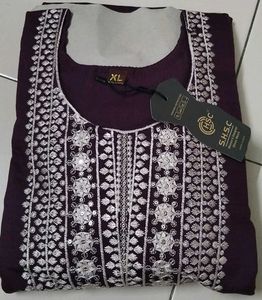 Elegant Embroidered Kurta Set with dupatta