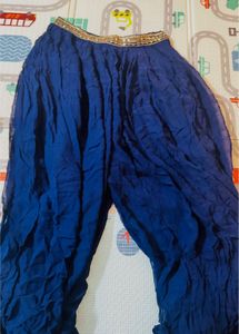 Stunning Navy Blue Embroidered Set
