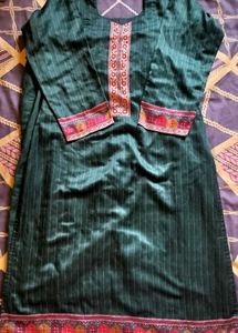 Crepe silk Suit with bandhani dupatta 🌟