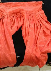 Beautiful Coral Patiala Pants
