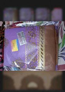 Elegant Unstitched Dress Material
