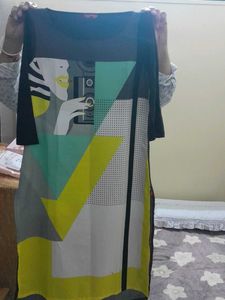 Abstract Art Tunic Top