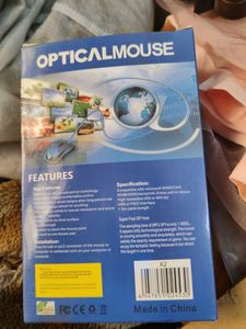 High Precision USB wired mouse new with ta