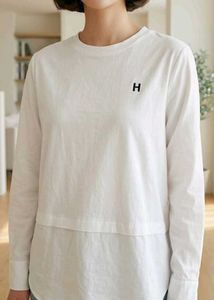 Classic White Long Sleeve Top