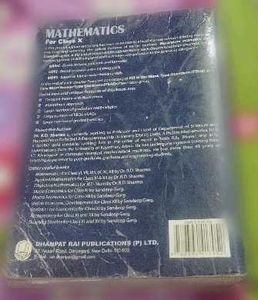 Class 10th Mathematics by RD Sharma with MCQ book