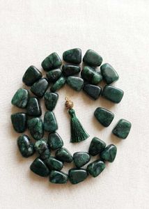 Green Jade Tumbled Stone ( 29 stones)