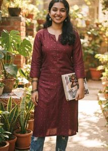 Pink Kurta