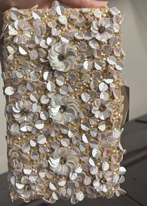 Exquisite Beaded Clutch Bag