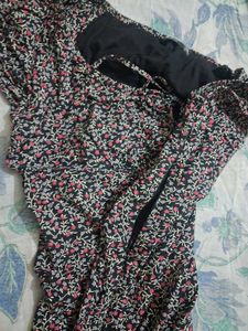 Floral Print Mini Dress