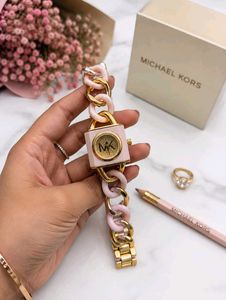 Michael Kors Watch - Pink & Gold