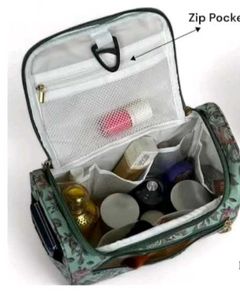 Floral Travel Cosmetic Bag Organizer