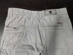 Men's Cream Color Cotton Pants