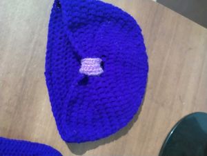 Crochet Baby Dress Set with Hat &amp; Shoes