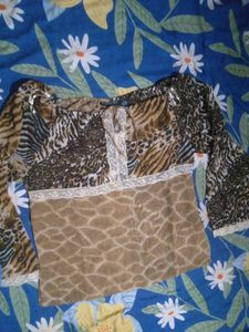 Women's Animal Print Top