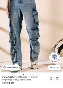 Fugazee Distressed Denim Jeans