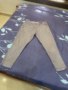 Checkered Casual Pants