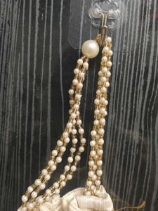 Embroidered Potli Bag with Pearls