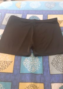 2 Pairs Red Color Shorts And Black Boyshorts