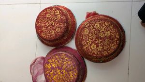Decorative Puja Baskets Set