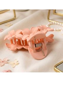 set of 2 Cute Flower Hair Claw Clips
