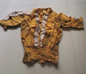 Y2K Yellow Lace top