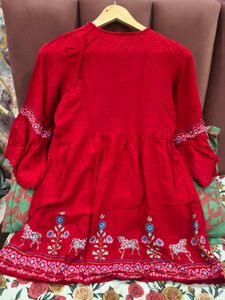 **Rarely Worn Rangriti Peplum Top🥰