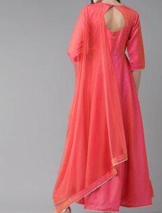 Vibrant Pink Kurta and duppatta from libas