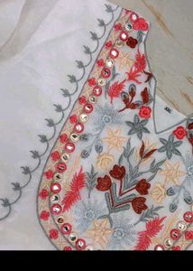bust 44 Beautiful Embroidered Kurta Set