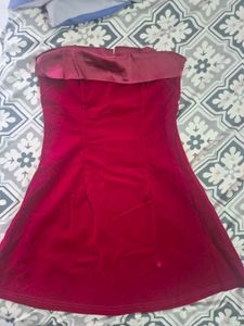 Red Velvet Skirt