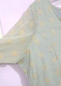 Foil Print Kurta