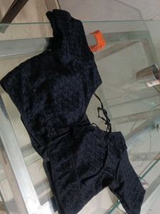 Chikan Black Prince Cut Blouse