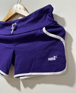 Puma Purple Athletic Shorts