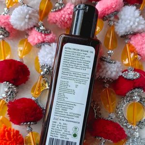 Pure Sesame Oil 100 Ml Til Ka Tel