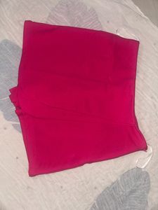Stylish Pink Skirt Shorts