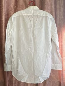 Classic White Button-Down Shirt